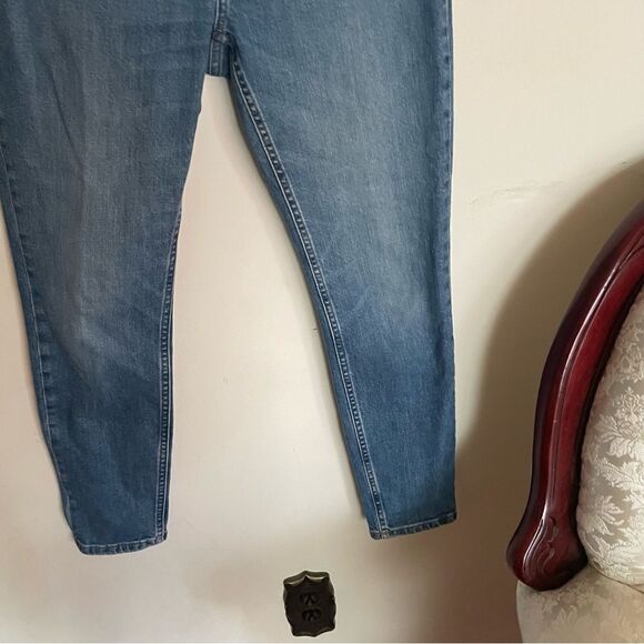 Everlane High Rise Medium Wash Skinny Jeans- Size 30 Regular - Picture 6 of 8